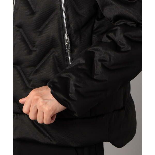 COMME CA MEN（コムサメン） シームレスダウン フーディーブルゾン 