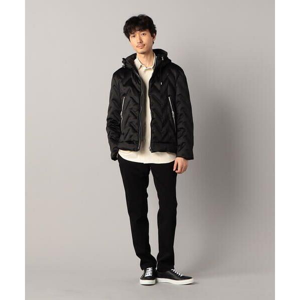COMME CA MEN（コムサメン） シームレスダウン フーディーブルゾン 