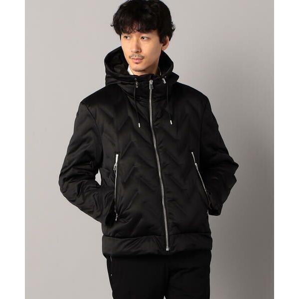 COMME CA MEN（コムサメン） シームレスダウン フーディーブルゾン 