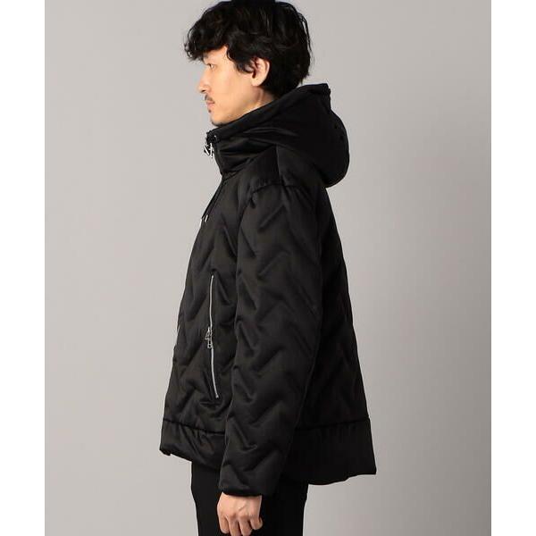 COMME CA MEN（コムサメン） シームレスダウン フーディーブルゾン 
