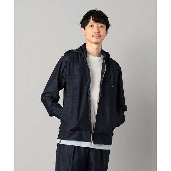 COMME CA MEN（コムサメン） 和歌山編み コットンデニムライク 