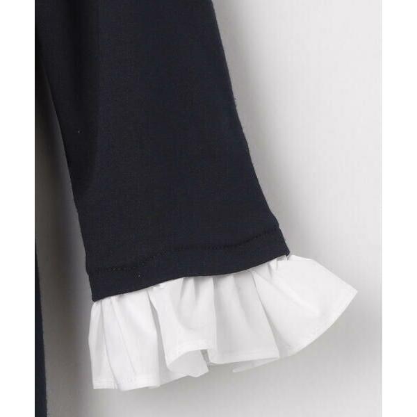 セール＆特集＞COMME CA FILLE コムサ・フィユ 〔140cm〕白襟ドレス ワンピース、チュニック