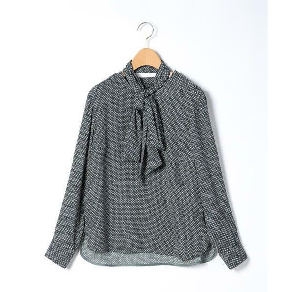 代引き不可 Scapa スキャパ シックコモンプリントブラウス ドレス ブライダル レディースファッション ファッション 24 123 Www Harmonypest Com