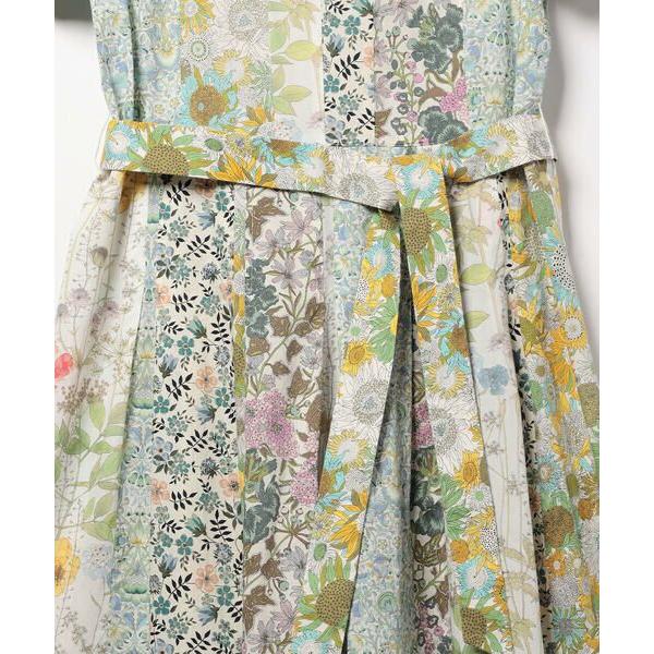 SCAPA（スキャパ） Liberty Printパッチワークワンピース : タカシマヤ