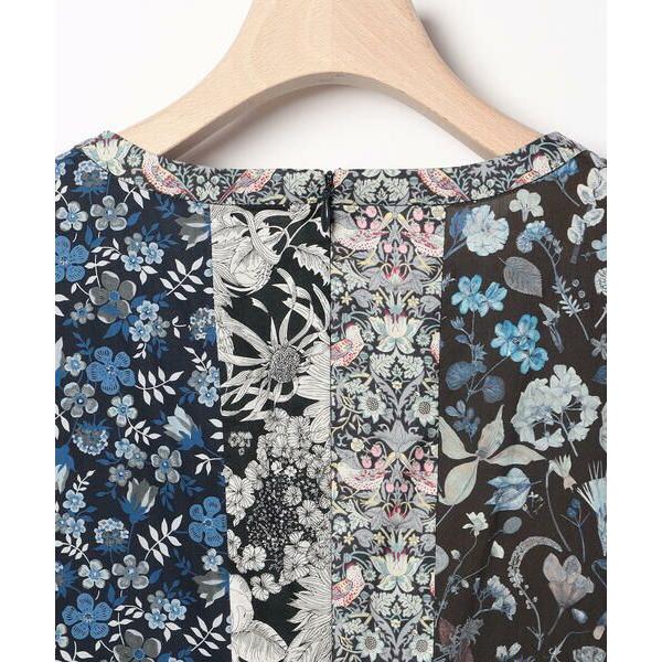 SCAPA / スキャパ Liberty Printパッチワーク2ワンピースの画像