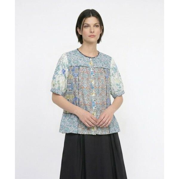 SCAPA（スキャパ） Liberty Printパッチワーク2ブラウス : タカシマヤ 
