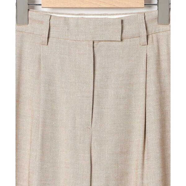 大人気 SCAPA Lサイズ スキャパエルサイズ パシートストレッチパンツ ボトムス、パンツ SCAPA スキャパ ハーフパンツ 麻 グレー 38