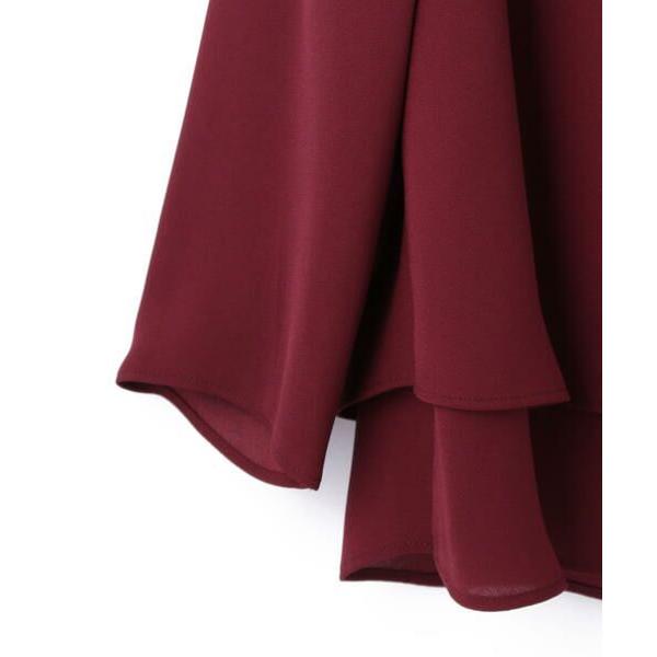 KEITH（キース） サテンジョーゼット ブラウス : タカシマヤ