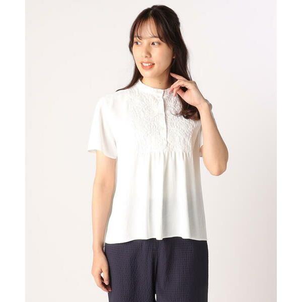 テレビで話題 Keith キース シャルキーメッシュ 半袖スタンドカラーブラウス シャツ ブラウス レディースファッション ファッション 21 936 Www Jesuitnola Org