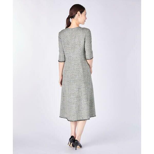 美品　ワンピース　KEITH KEITH / キース スプリングツィードワンピース : タカシマヤ