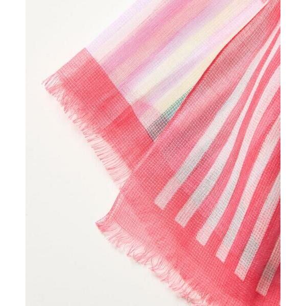 GEORGES RECH / ジョルジュ・レッシュ 幾何ストライプシルク混ストール | GEORGES RECH | 06