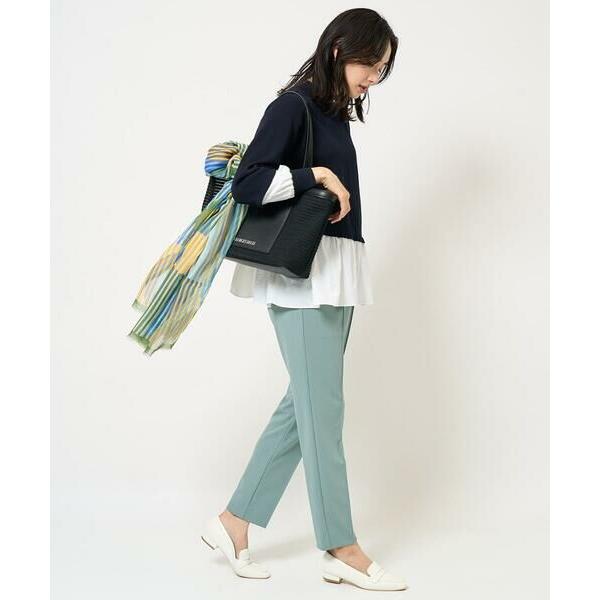 GEORGES RECH / ジョルジュ・レッシュ 幾何ストライプシルク混ストール | GEORGES RECH | 08