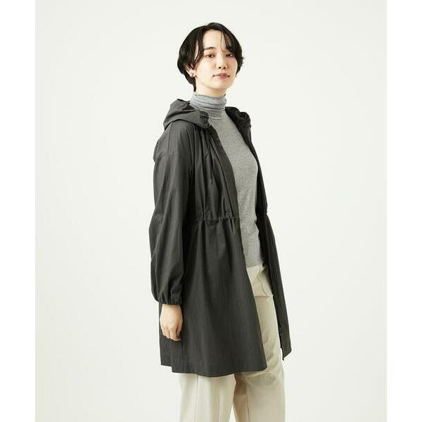 GIANNI LO GIUDICE / ジャンニ・ロ・ジュディチェ [洗える]マイクロストライプストレッチコート