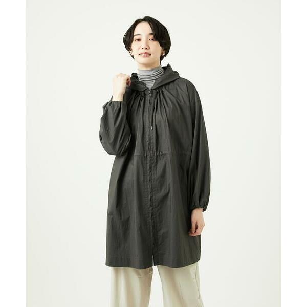 GIANNI LO GIUDICE / ジャンニ・ロ・ジュディチェ [洗える]マイクロストライプストレッチコート
