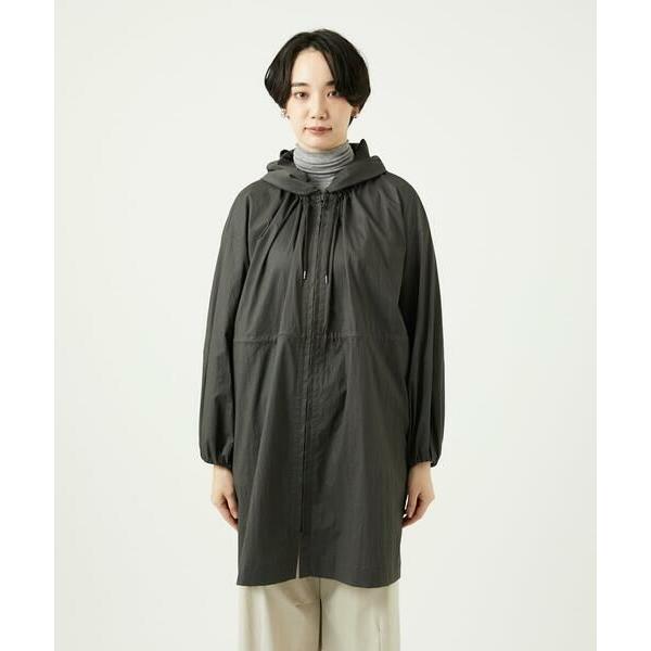 GIANNI LO GIUDICE / ジャンニ・ロ・ジュディチェ [洗える]マイクロストライプストレッチコート
