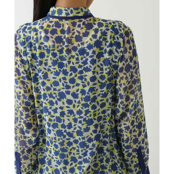 HIROKO BIS / ヒロコビス シフォンフラワーデザインワンピース /洗濯機