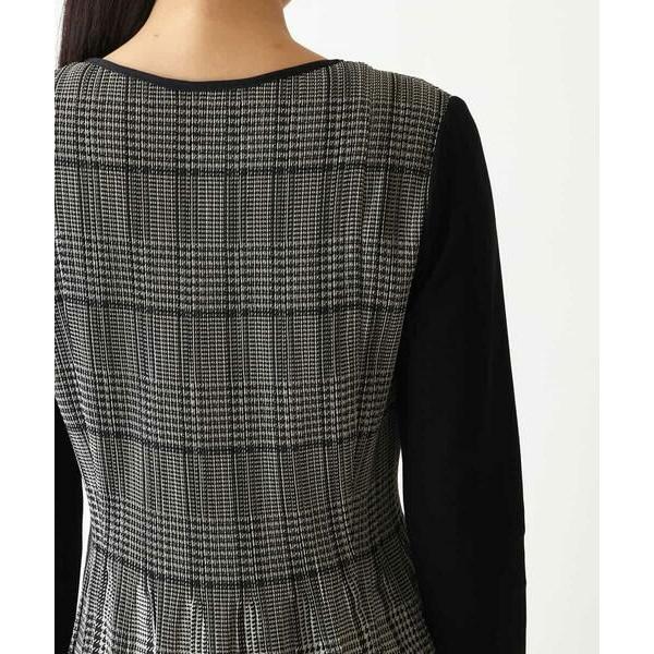HIROKO BIS ワンピース、ジャケットセット HIROKO BIS｜チェックパイルジャカードワンピース | Rakuten Fashion