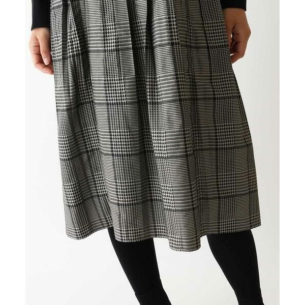 HIROKO BIS ワンピース、ジャケットセット HIROKO BIS｜チェックパイルジャカードワンピース | Rakuten Fashion