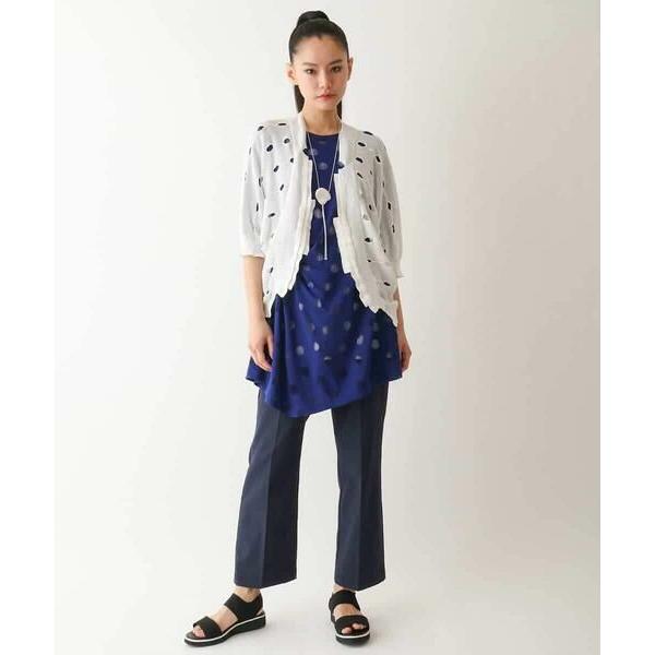 HIROKO BIS / ヒロコビス ドットシアータックデザインチュニック