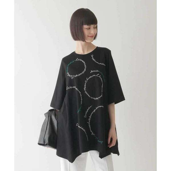 HIROKO BIS / ヒロコビス 【接触冷感】イレギュラーヘムデザイン 
