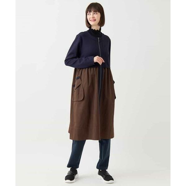 HIROKO BIS / ヒロコビス タフタジョイントフロントジップコート