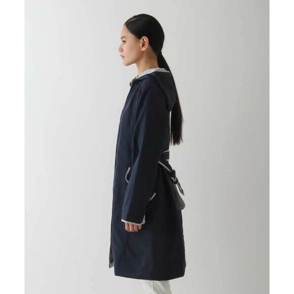 HIROKO BIS プリーツ加工 コート チェック ベルト付きコート 9 春 HIROKO BIS ヒロコビズ チェック柄 プリーツ シワ加工 トレンチコート