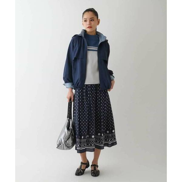 HIROKO BIS / ヒロコビス リバーシブルタフタブルゾン HIROKO BIS