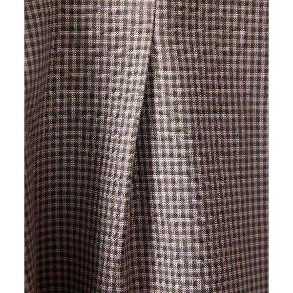 Jocomomola（ホコモモラ） 【2WAY】Flor pequena チェックフラワー刺繍