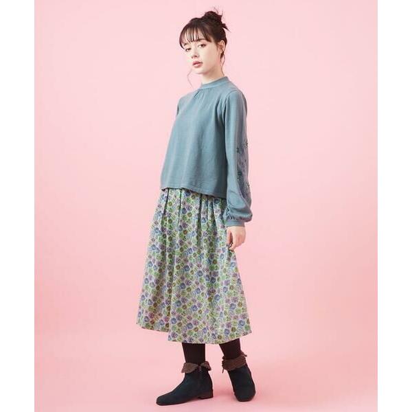 Jocomomola / ホコモモラ Carajillo フラワープリントフレア