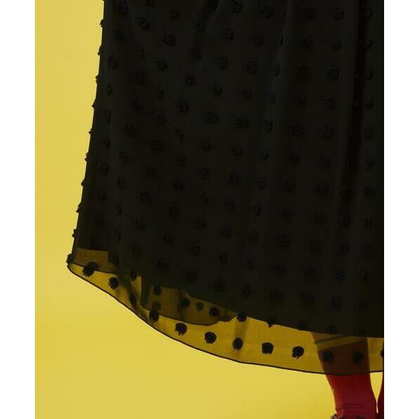 Jocomomola（ホコモモラ） ビックドットドビーギャザースカート