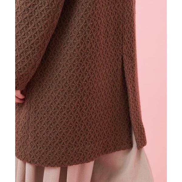 Jocomomola（ホコモモラ） Cuerda ラッセル編みロングコート