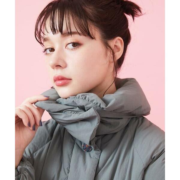 Jocomomola（ホコモモラ） ナイロンワッシャーショートダウン