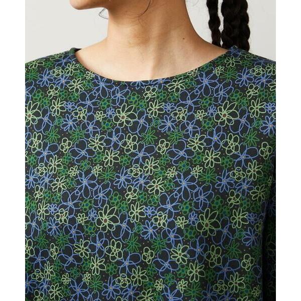 Jocomomola（ホコモモラ） Rocinante フラワープリント裏毛ワンピース