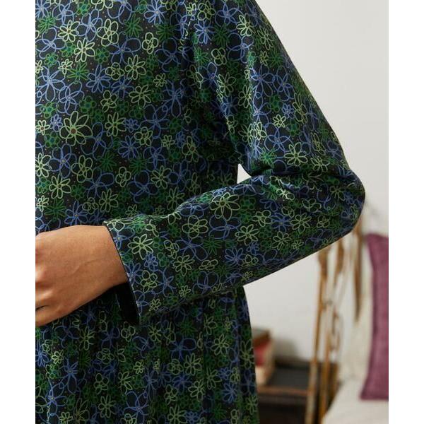 Jocomomola（ホコモモラ） Rocinante フラワープリント裏毛ワンピース