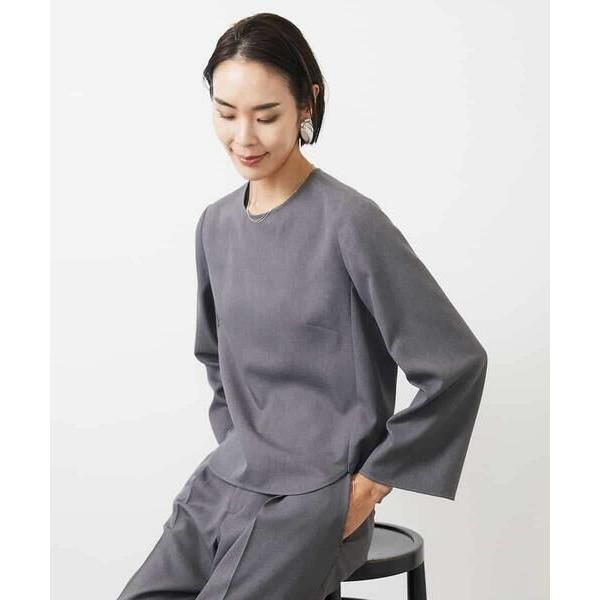 MICHEL KLEIN / ミッシェルクラン ［セットアップ対応/洗える］クルー