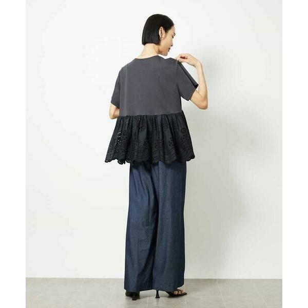 MICHEL KLEIN（ミッシェルクラン） ボーラーレース切替ペプラム