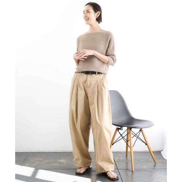 MICHEL KLEIN / ミッシェルクラン チノバレルパンツ_4