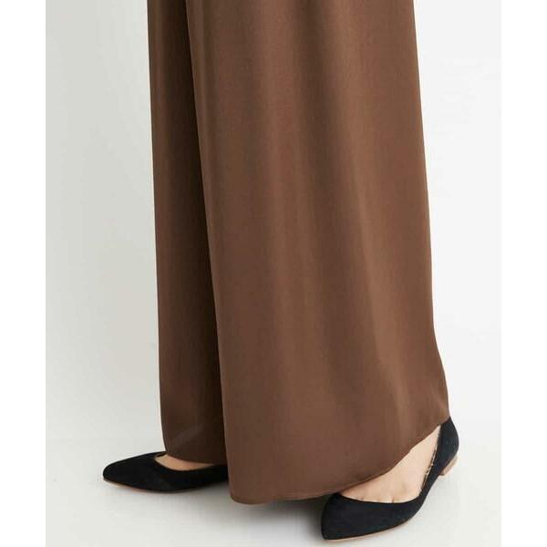 MICHEL KLEIN / ミッシェルクラン 【洗える】ヴィンテージサテンワイド