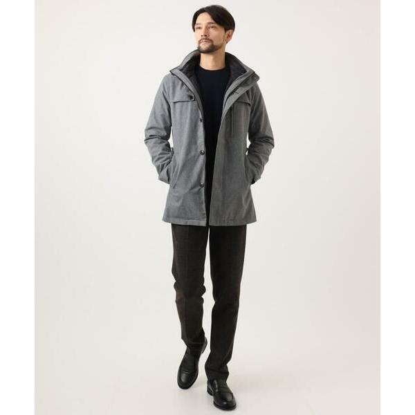 MICHEL KLEIN HOMME / ミッシェルクランオム 3WAYライナー付きコート_1