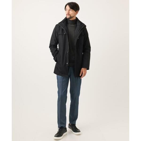 MICHEL KLEIN HOMME / ミッシェルクランオム 3WAYライナー付きコート_4