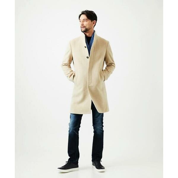 MICHEL KLEIN HOMME / ミッシェルクランオム スタンドカラーロングコート_14