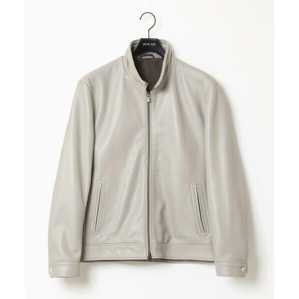 ミッシェルクランオム（MICHEL  HOMME）/レザースタンドブルゾン MICHEL KLEIN HOMME（ミッシェルクラン オム） レザースタンドブルゾン
