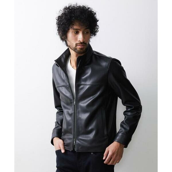 ミッシェルクランオム（MICHEL  HOMME）/シングルライダースレザーブルゾン MICHEL KLEIN HOMME（ミッシェルクラン オム） シングルライダース