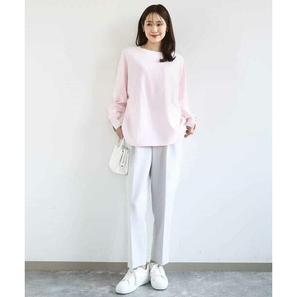MK MICHEL KLEIN / エムケーミッシェルクラン ダブルクロス テーパードパンツ/セットアップ対応/防シワ/ストレッチ/洗える_13