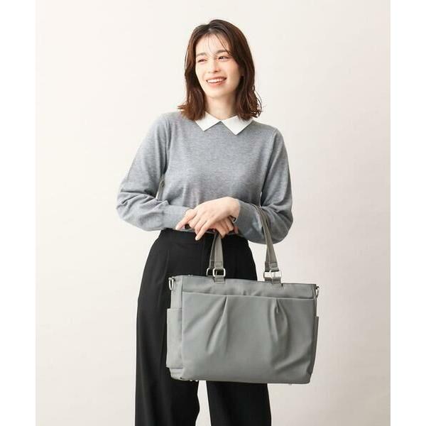 MICHEL KLEIN☆ミッシェルクラン☆A4収納可バッグ☆ショルダー付 A4