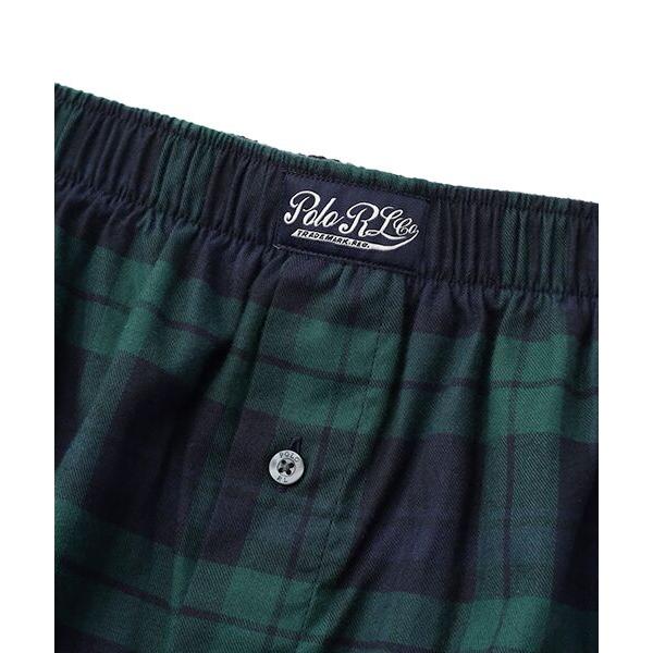 POLO RALPH LAUREN UNDERWEAR SLEEPWEAR / ポロ ラルフ ローレン アンダーウェア スリープウェア トランクスフランネル ブラックウォッチ　チェック　 | POLO RALPH LAUREN UNDERWEAR | 02