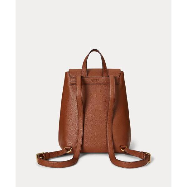 LAUREN RALPH LAUREN / ローレン ラルフ ローレン ペブルド レザー ミディアム Cameryn バックパックの画像
