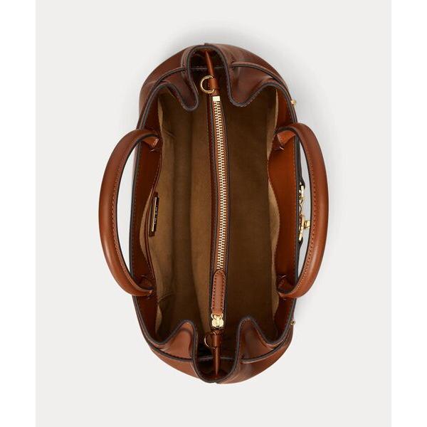 LAUREN RALPH LAUREN / ローレン ラルフ ローレン レザー ラージ Blaike サッチェルの画像