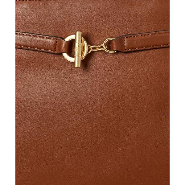 LAUREN RALPH LAUREN / ローレン ラルフ ローレン レザー ラージ Blaike サッチェルの画像