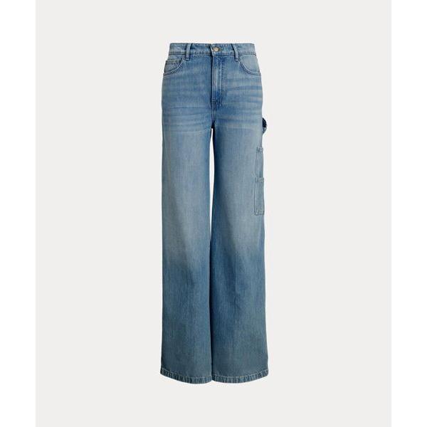 Lauren　Ralph Lauren　ワイドデニム Wide-Leg Flare Jean